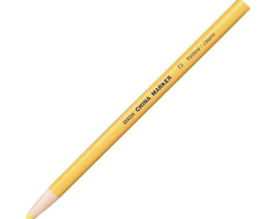 chinagraph pencil