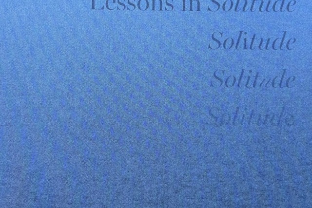 Alejandro Basterrechea - Lessons In Solitude